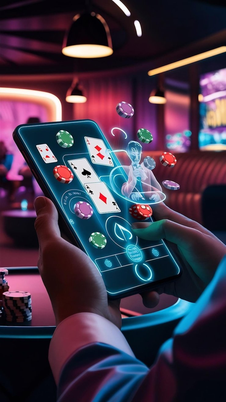 Pengguna membaca ketentuan bonus